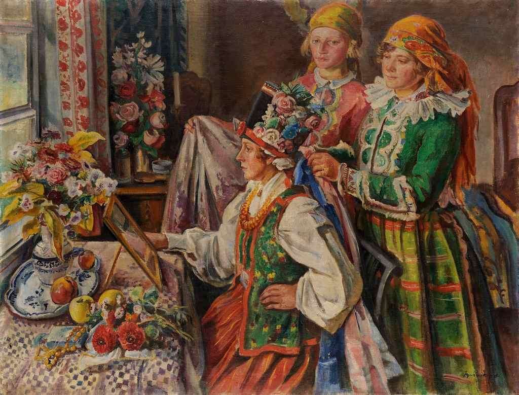 Gemälde von Ignacy Pieńkowski Online-Puzzle