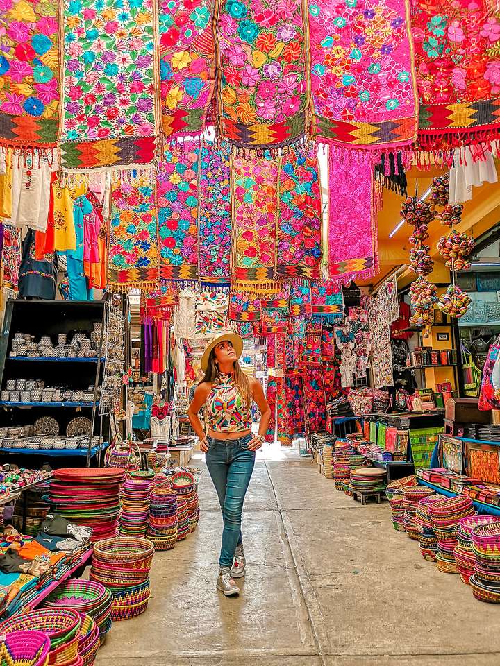 Ринок Мехіко пазл онлайн