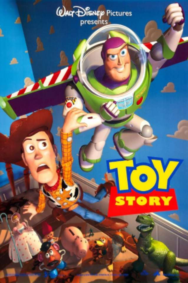 Toy Story filmposter uit 1995 online puzzel
