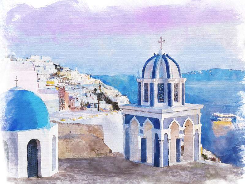 Santorini rompecabezas en línea