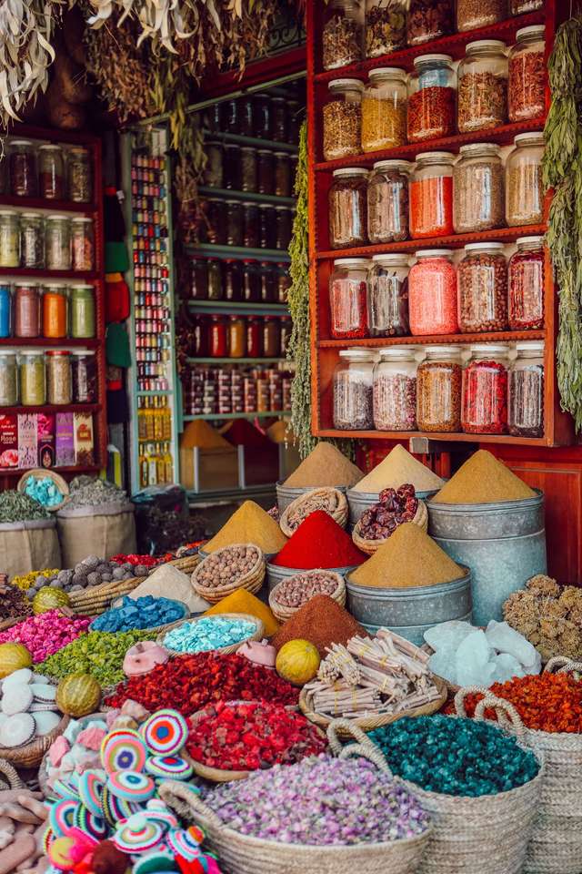 Moroccan market online puzzle