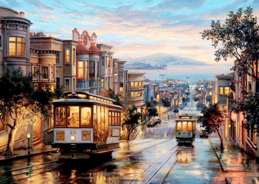 Meio de transporte em São Francisco puzzle online