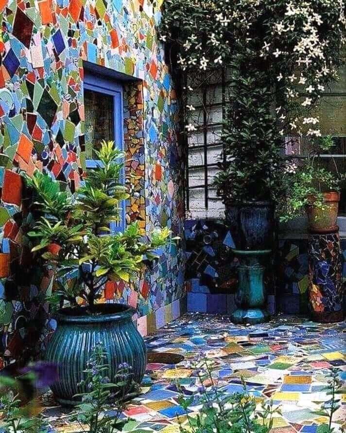 mosaic house jigsaw puzzle online