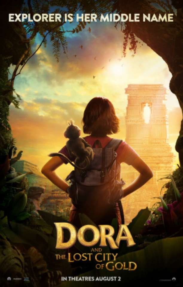 Afișul filmului Dora și Orașul pierdut al aurului jigsaw puzzle online