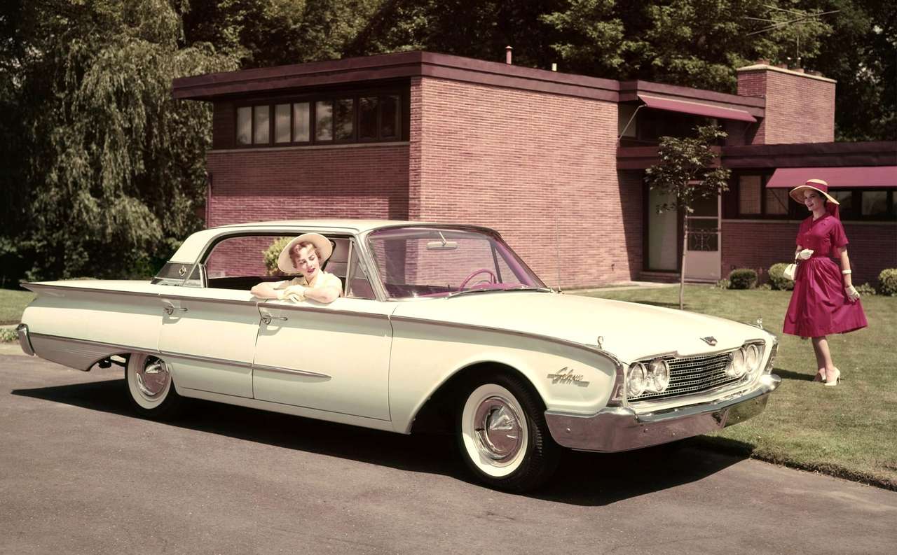1960 Ford Galaxie Town Victoria Online-Puzzle