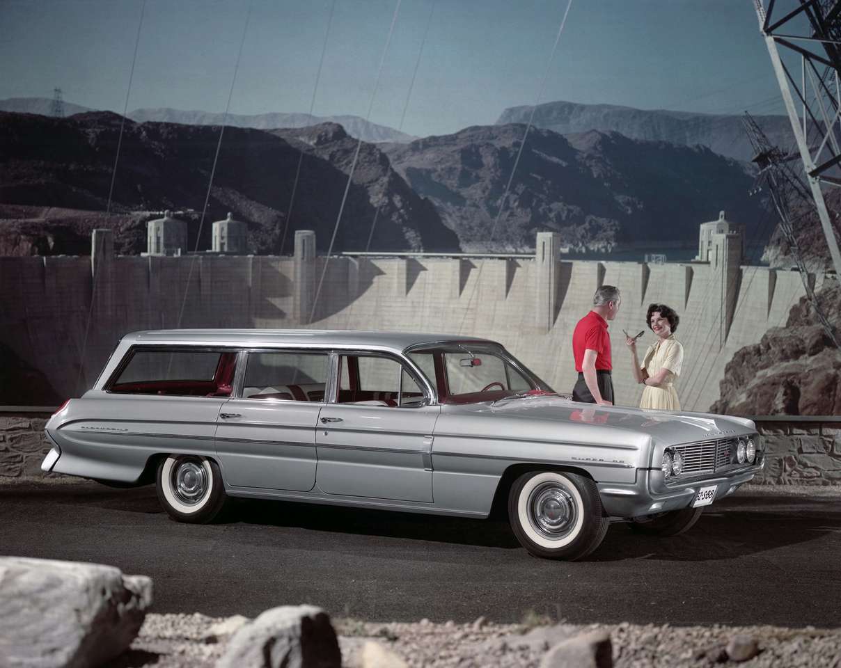 1962 Oldsmobile Super 88 Fiesta Station Wagon online παζλ