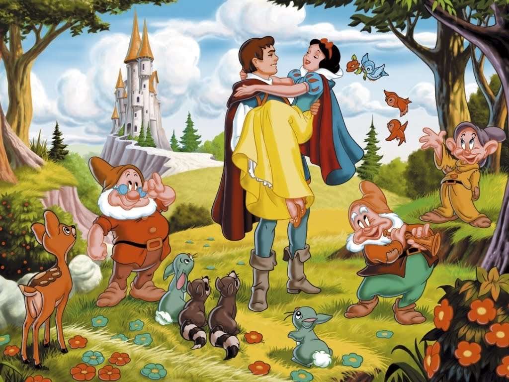 Disney's fairy tale online puzzle