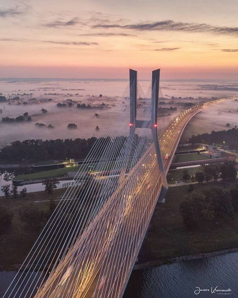 Вроцлавски мостове онлайн пъзел