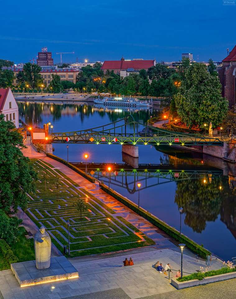Wroclaw broar pussel på nätet