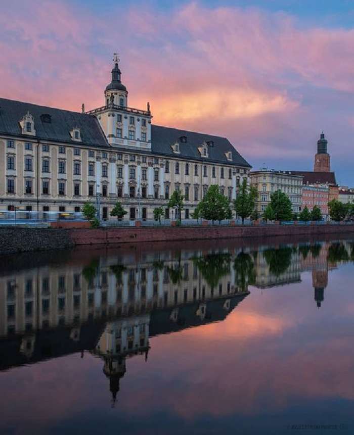 Wroclaw sur l'Oder puzzle en ligne