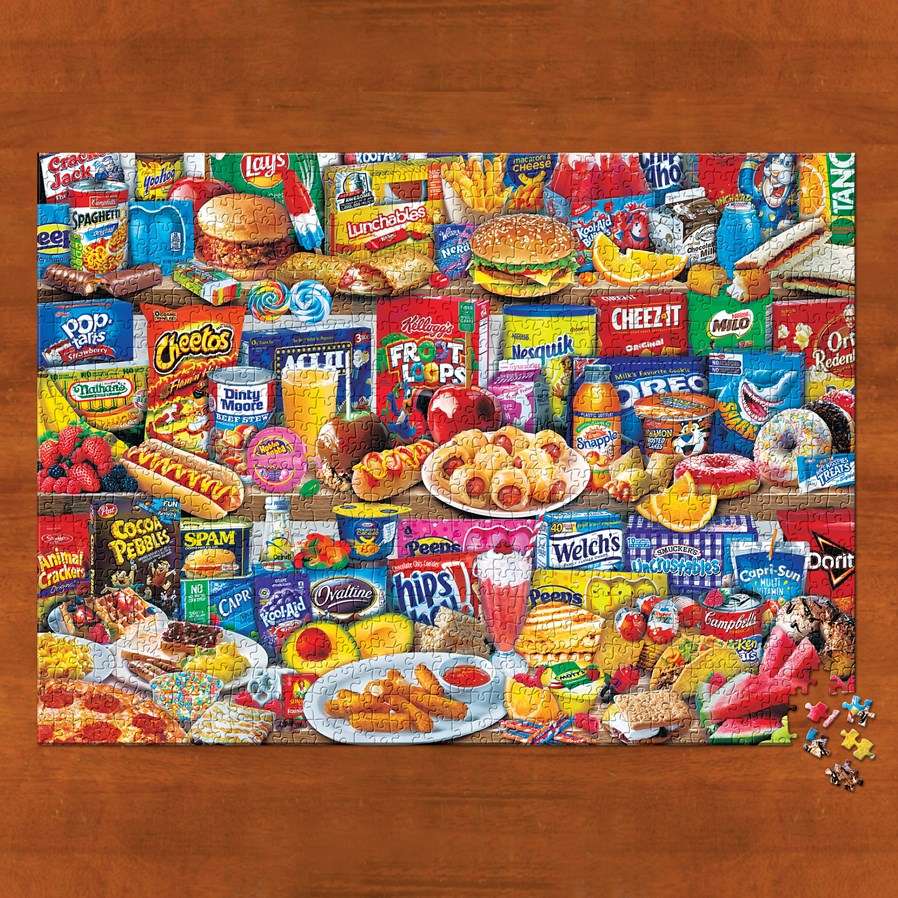 fast foods jigsaw puzzle online