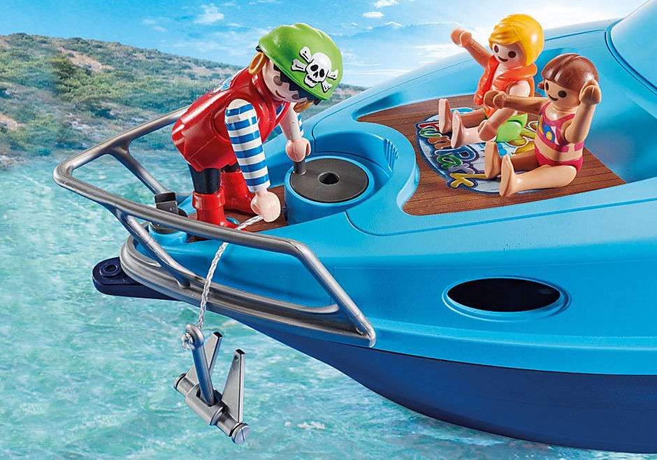 Playmobil- yacht pussel på nätet