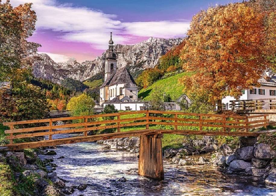 Bavaria in the fall. online puzzle