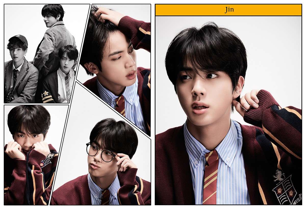 Bangtan boys jin пазл онлайн