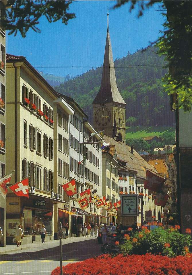 Poststrasse i Chur pussel på nätet