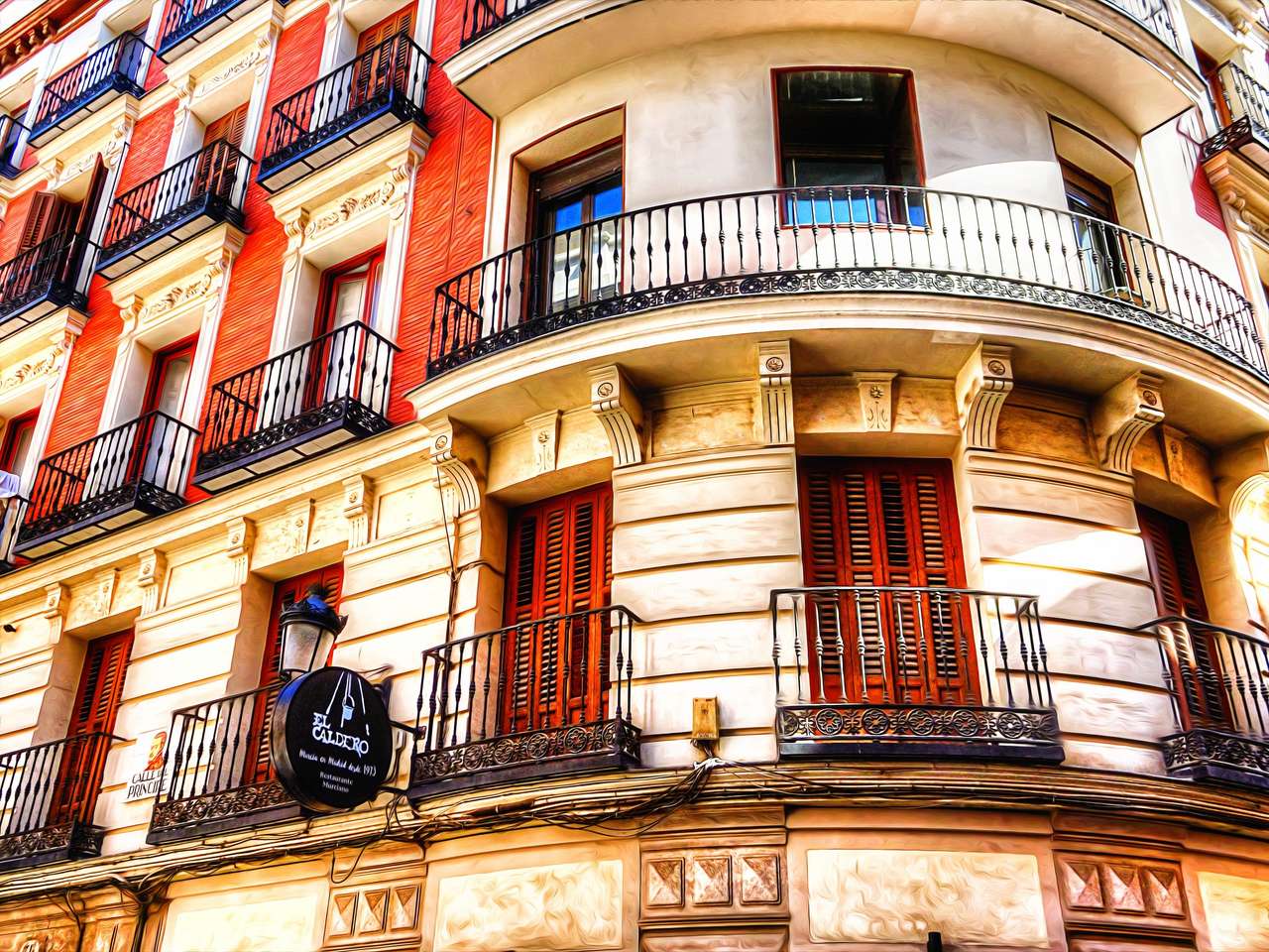 Prince Street - Madrid pussel på nätet