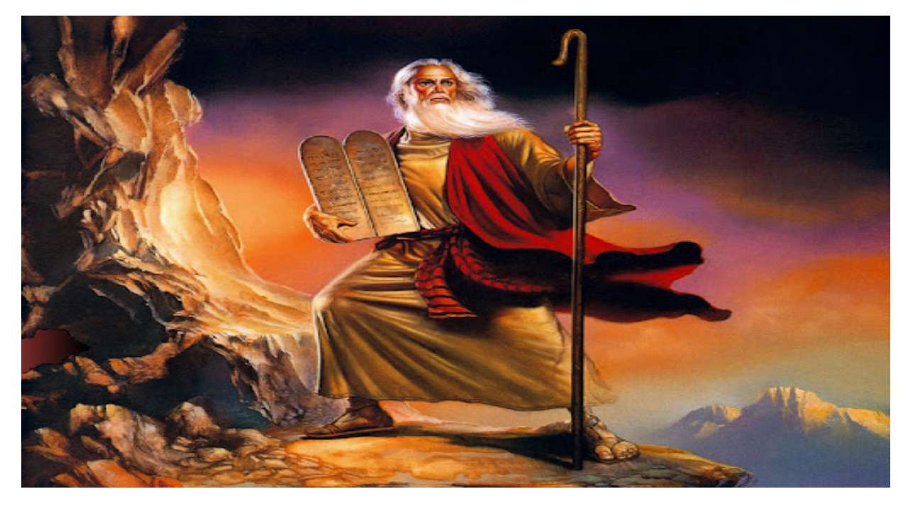 Мойсей и десетте заповеди. онлайн пъзел