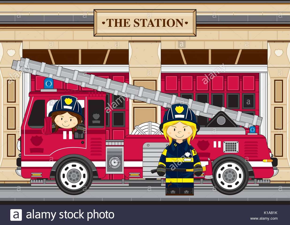 Авантюристы, которые хотели быть пожарными пазл онлайн