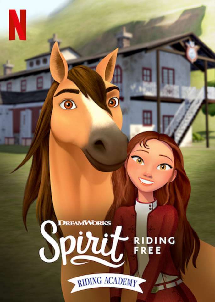 Spirit Riding Free: Академія верхової їзди пазл онлайн