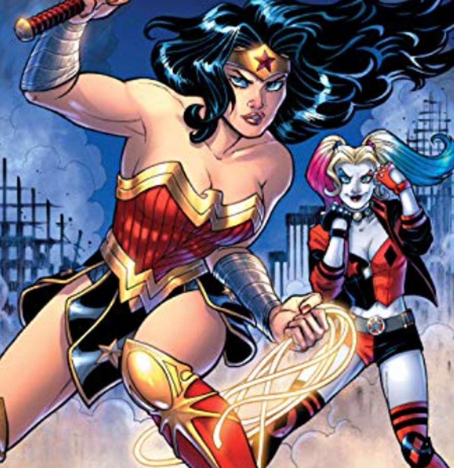 Wonder Woman et Harley Quinn puzzle en ligne
