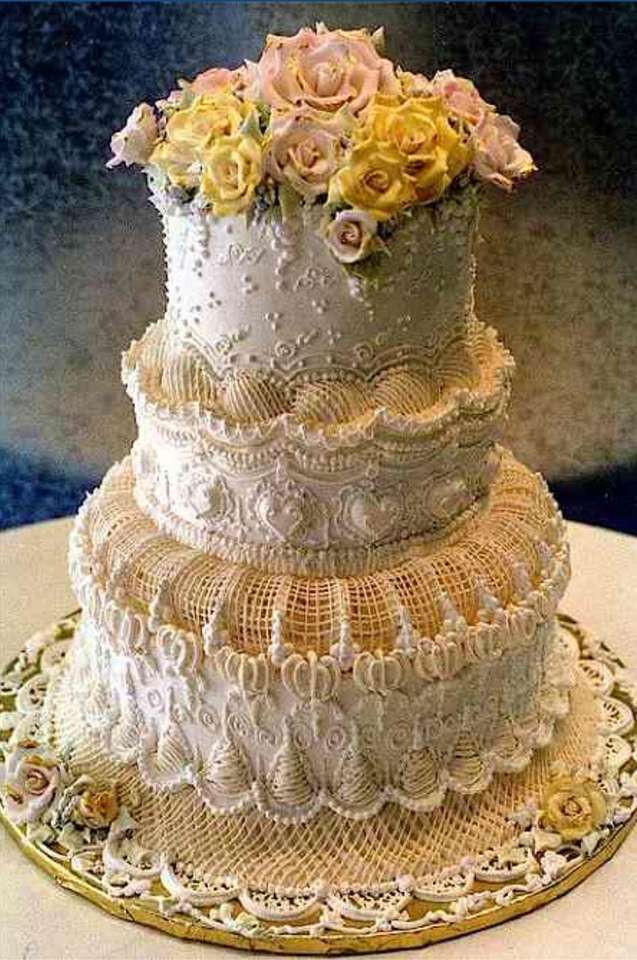 bröllopstårta pussel på nätet