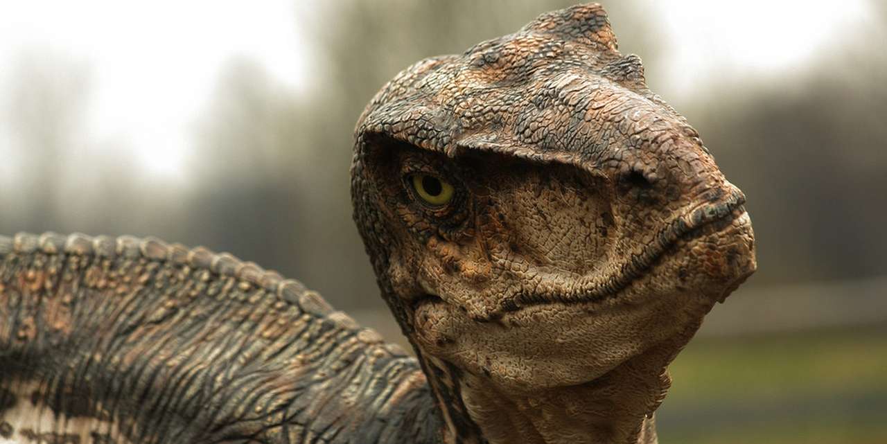 triste T.rex quebra-cabeças online