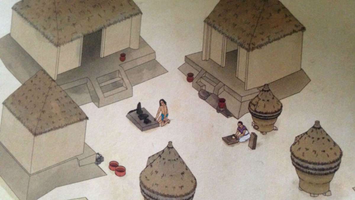 prehispanic period bostäder Pussel online