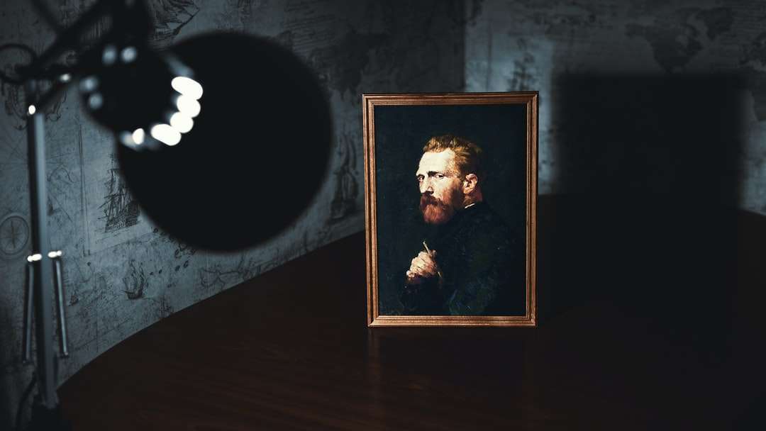 Vincent Van Gogh porträttmålning Pussel online