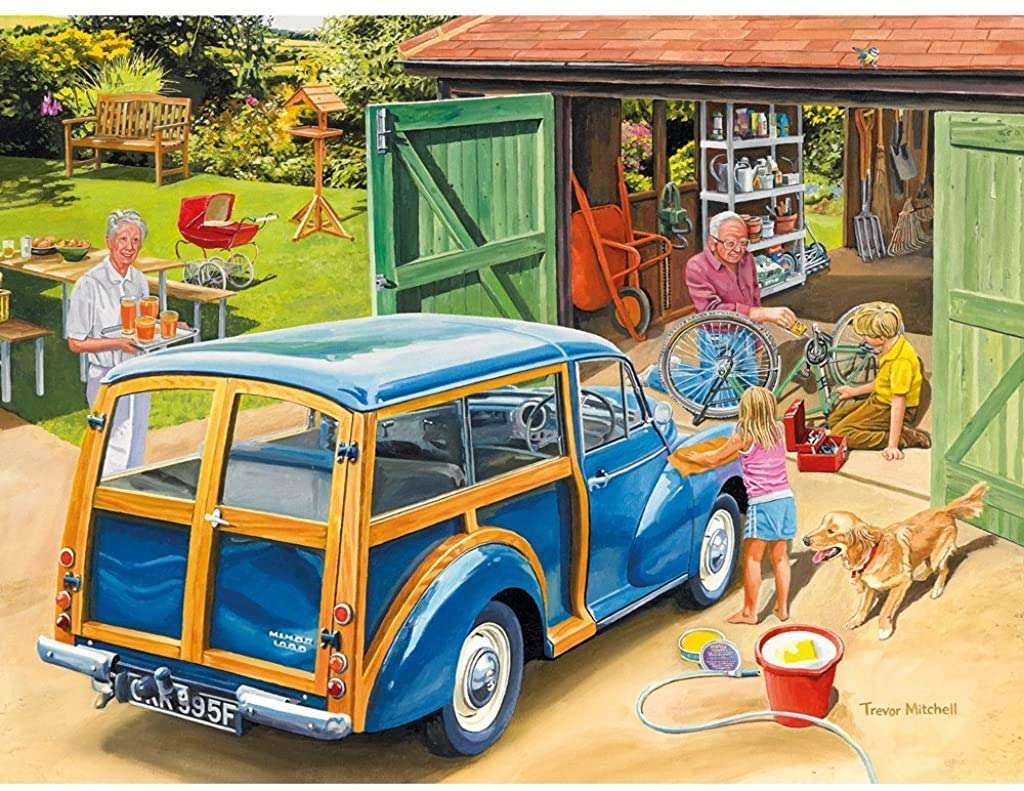 Le garage de grand-père puzzle en ligne