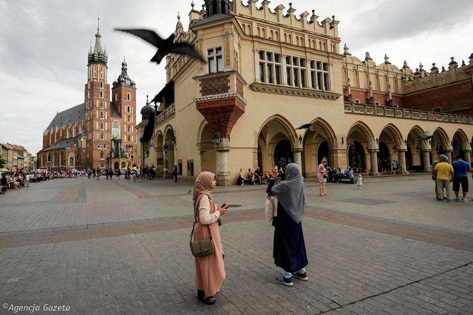 Hlavní náměstí v Krakově online puzzle