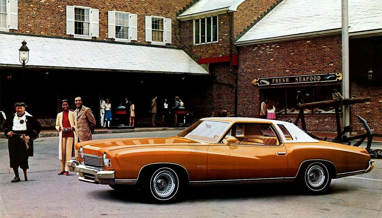 1973 Chevrolet Monte Carlo Landau pussel på nätet