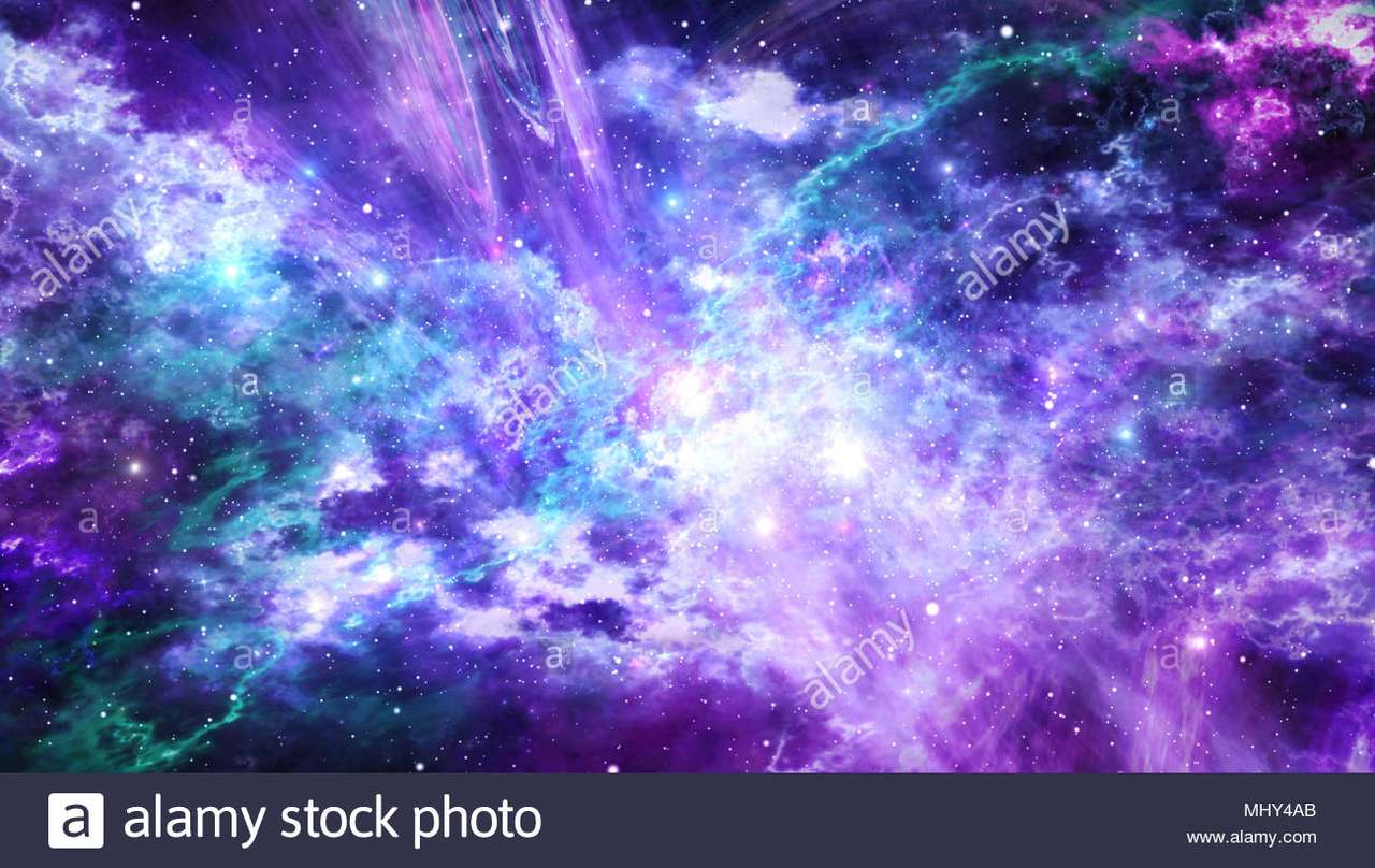 Vacker galax Pussel online