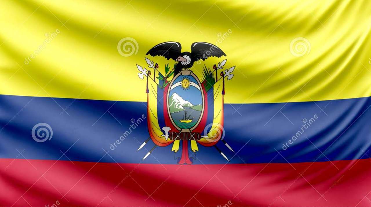 Ekvádorská vlajka skládačky online