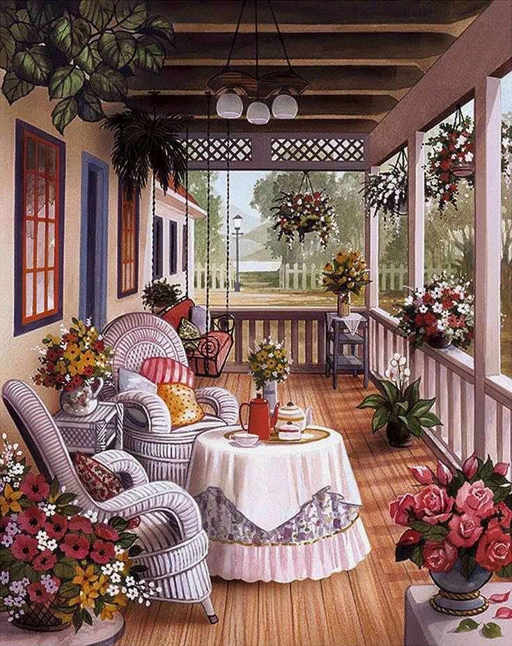 veranda casei puzzle online