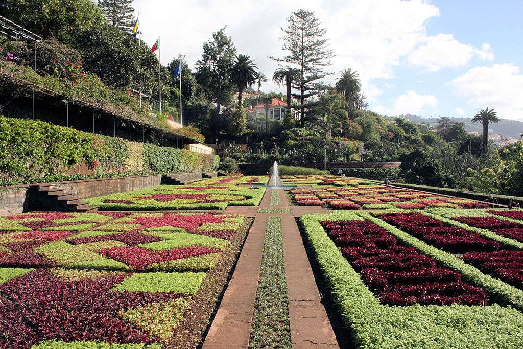 Ботанічний сад Мадейри пазл онлайн