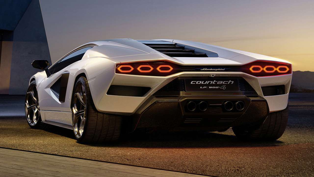 2022 Lamborghini Countach LPI 800-4 pussel på nätet