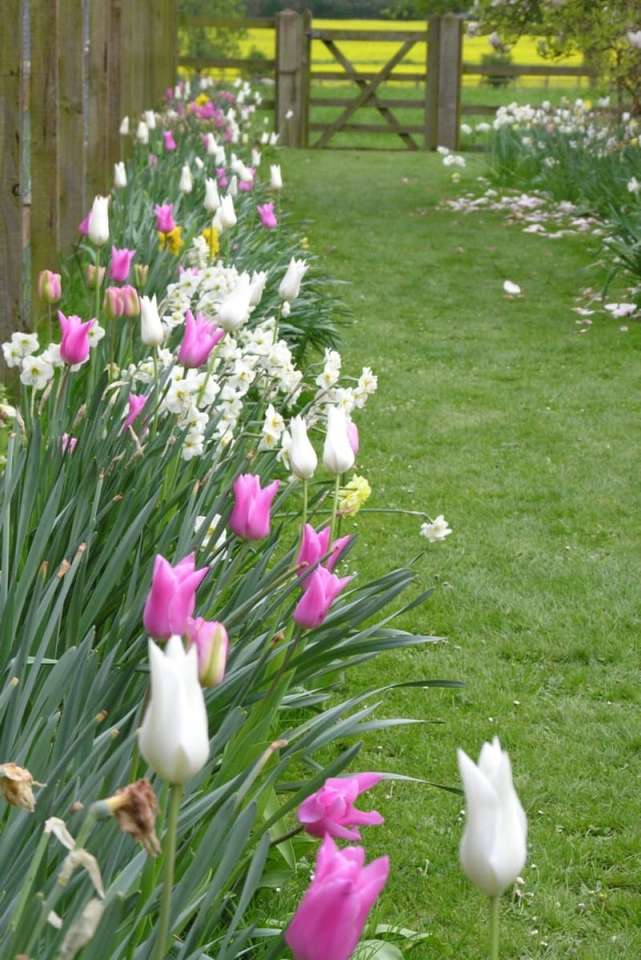 Пролет в градината онлайн пъзел