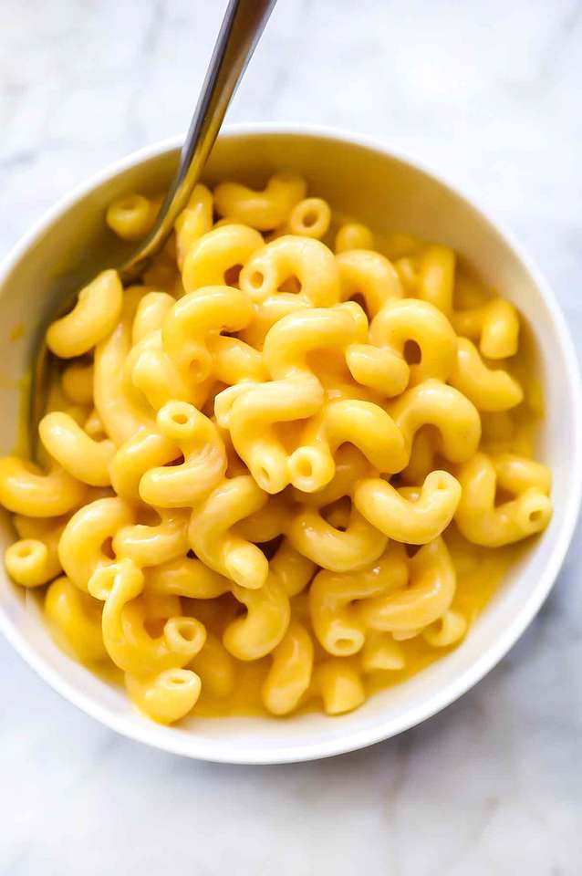Macaroni en kaas online puzzel