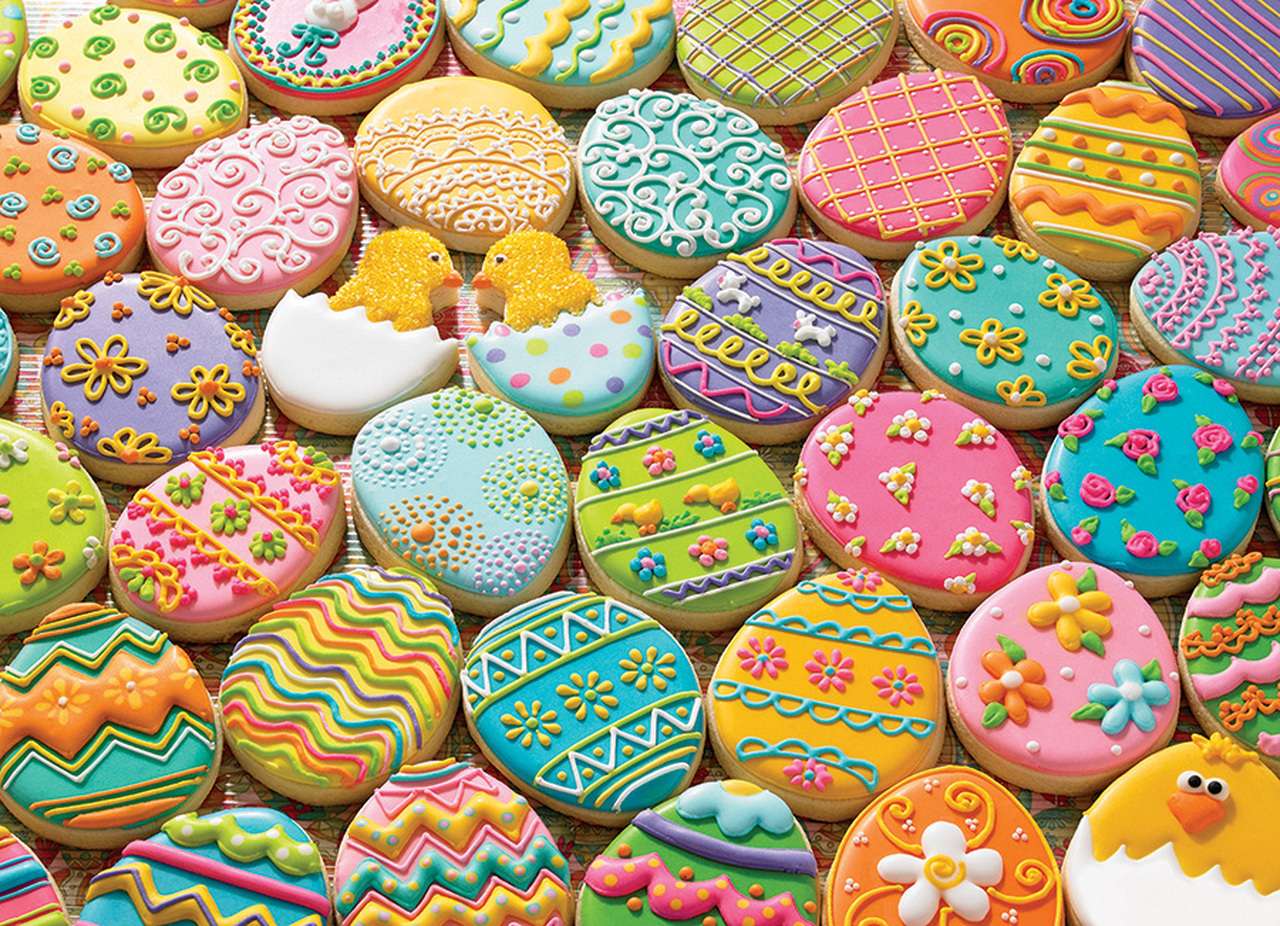 biscuits de Pâques puzzle en ligne