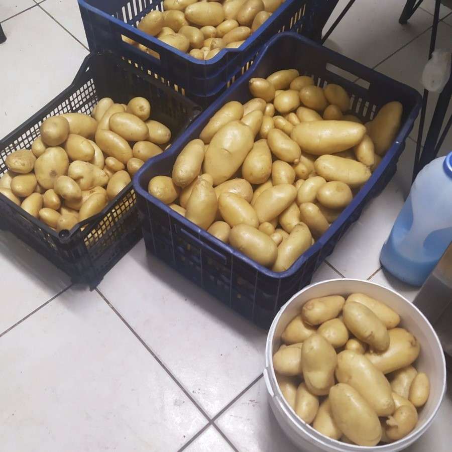 Kartoffeln in der Speisekammer Puzzlespiel online