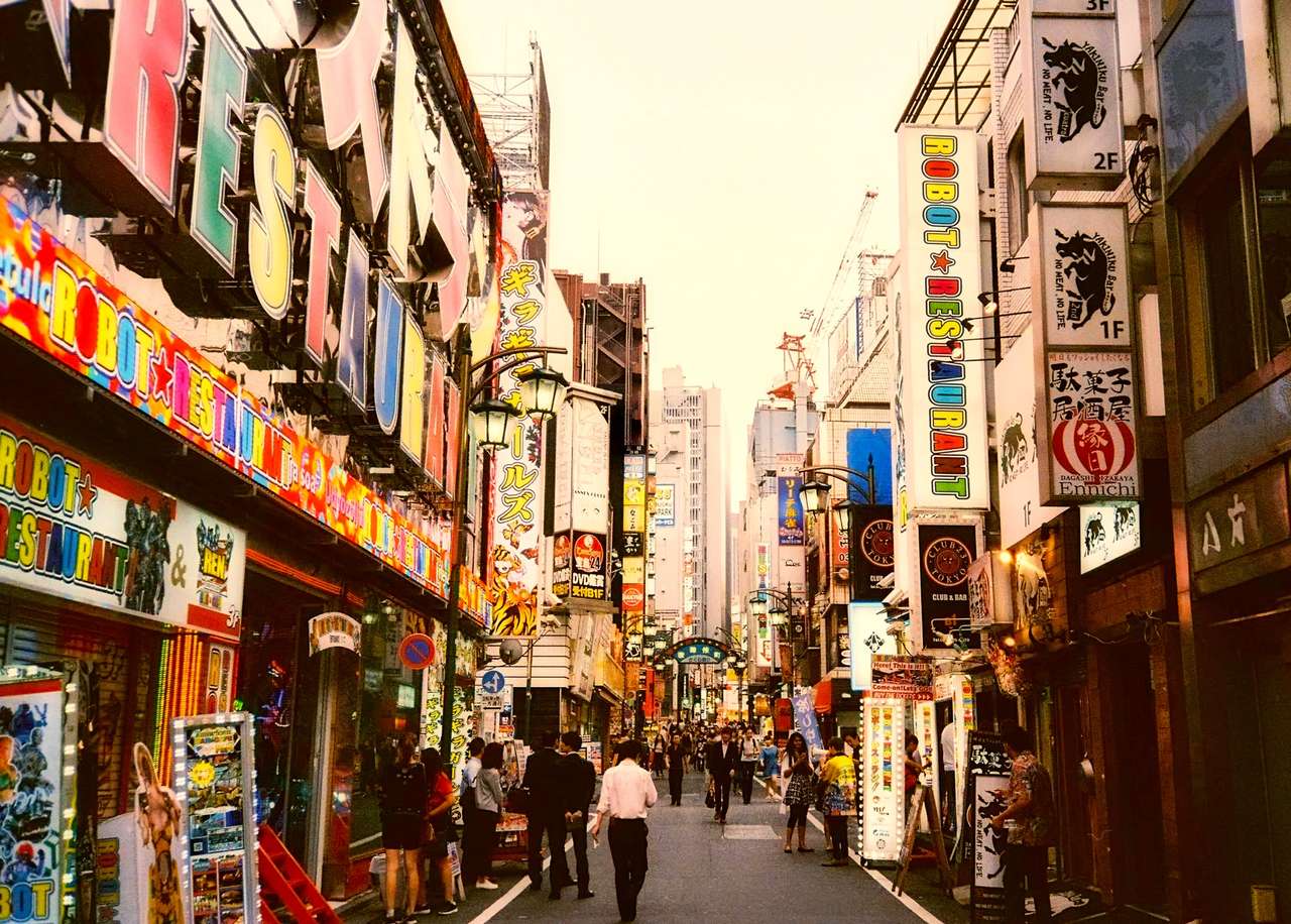 Shinjuku - Japan rompecabezas en línea