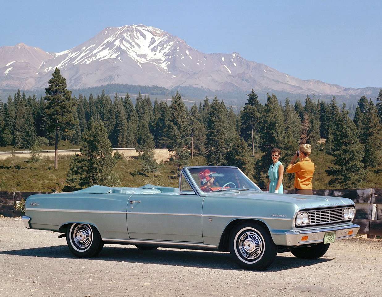 1964 Chevrolet Chevelle Malibu kabrió kirakós online