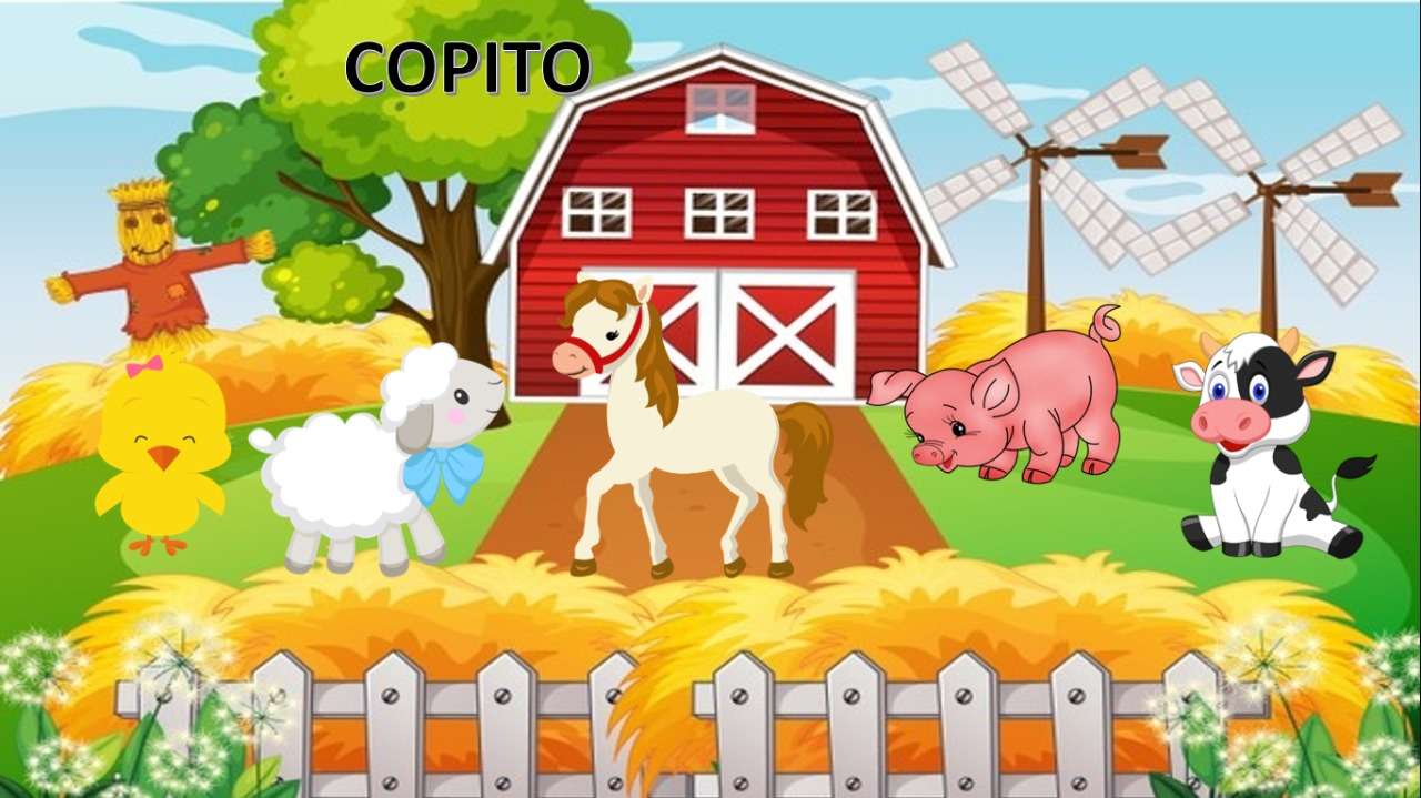 Copito, bílý kůň skládačky online