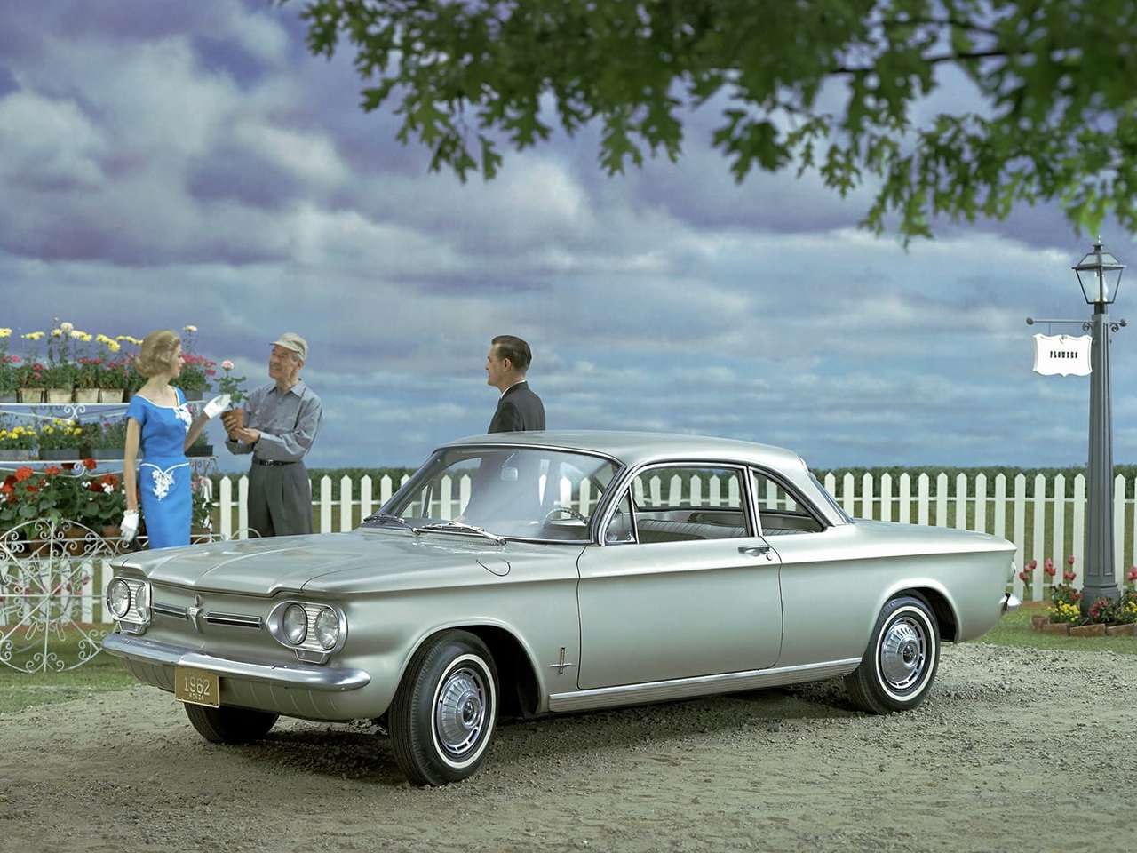 1962 Chevrolet Corvair Monza 900 Club Coupe онлайн пъзел
