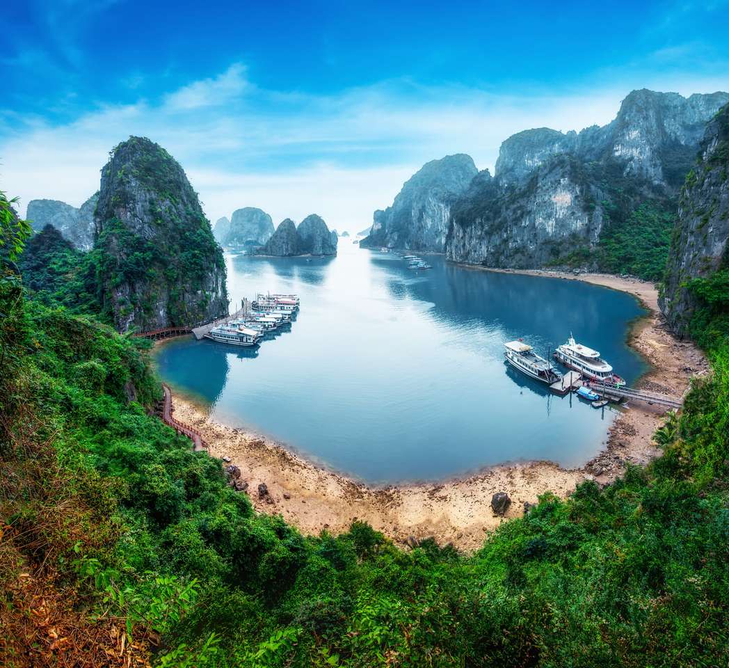 Halong-Bucht, Vietnam Online-Puzzle