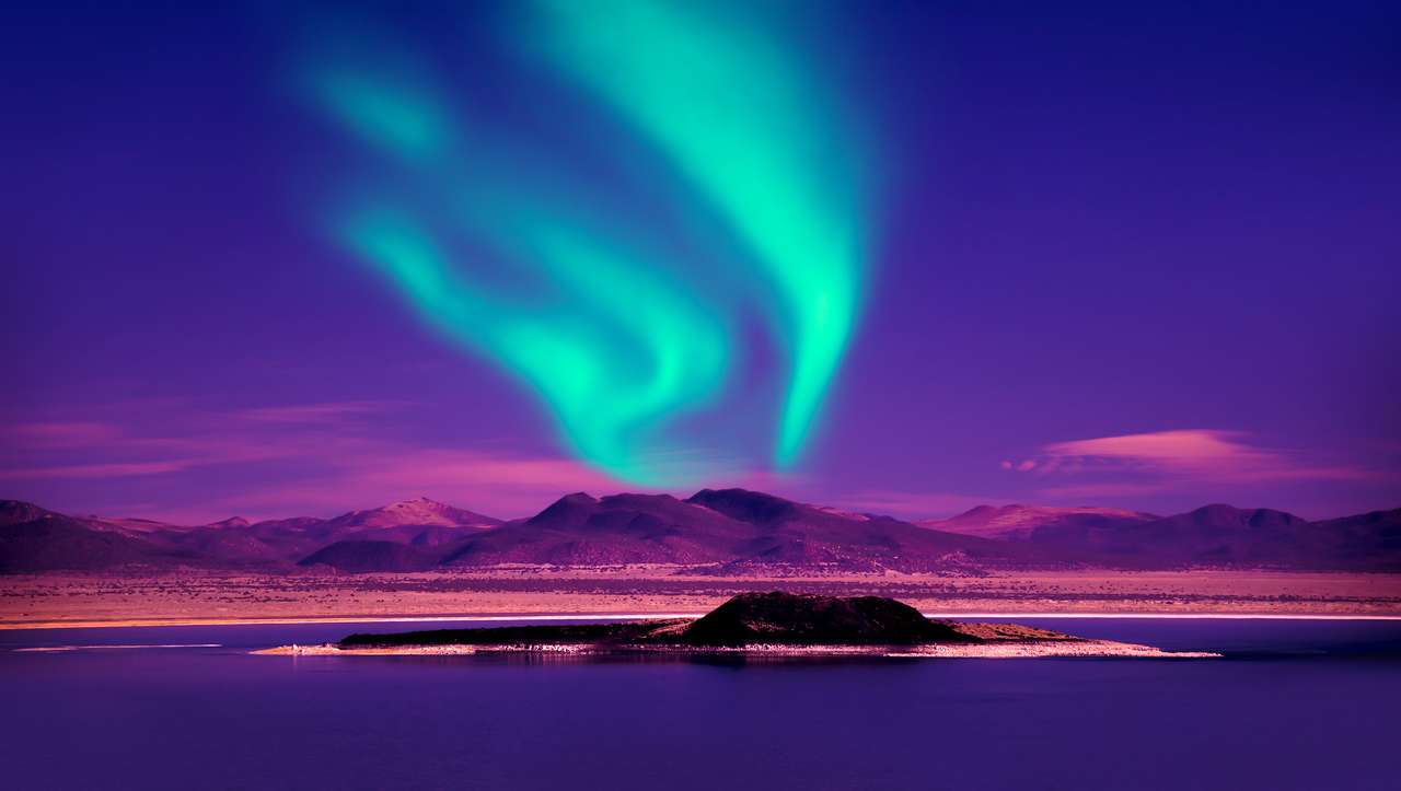 Noorderlicht aurora borealis legpuzzel online