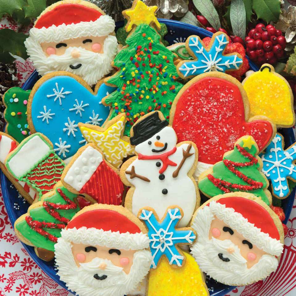 різдвяне печиво пазл онлайн