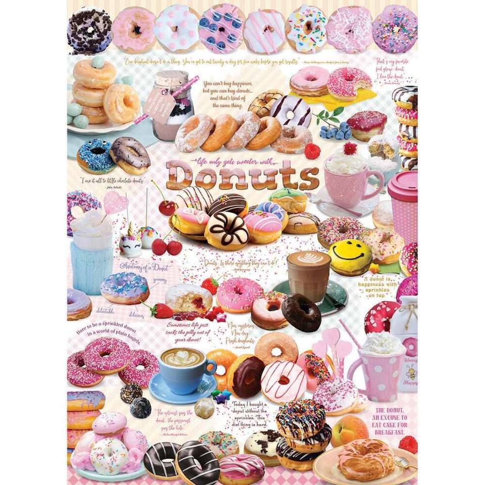 hora dos donuts quebra-cabeças online