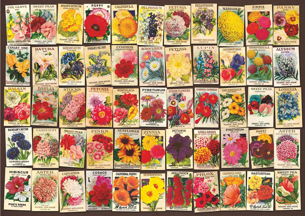 seed packets jigsaw puzzle online