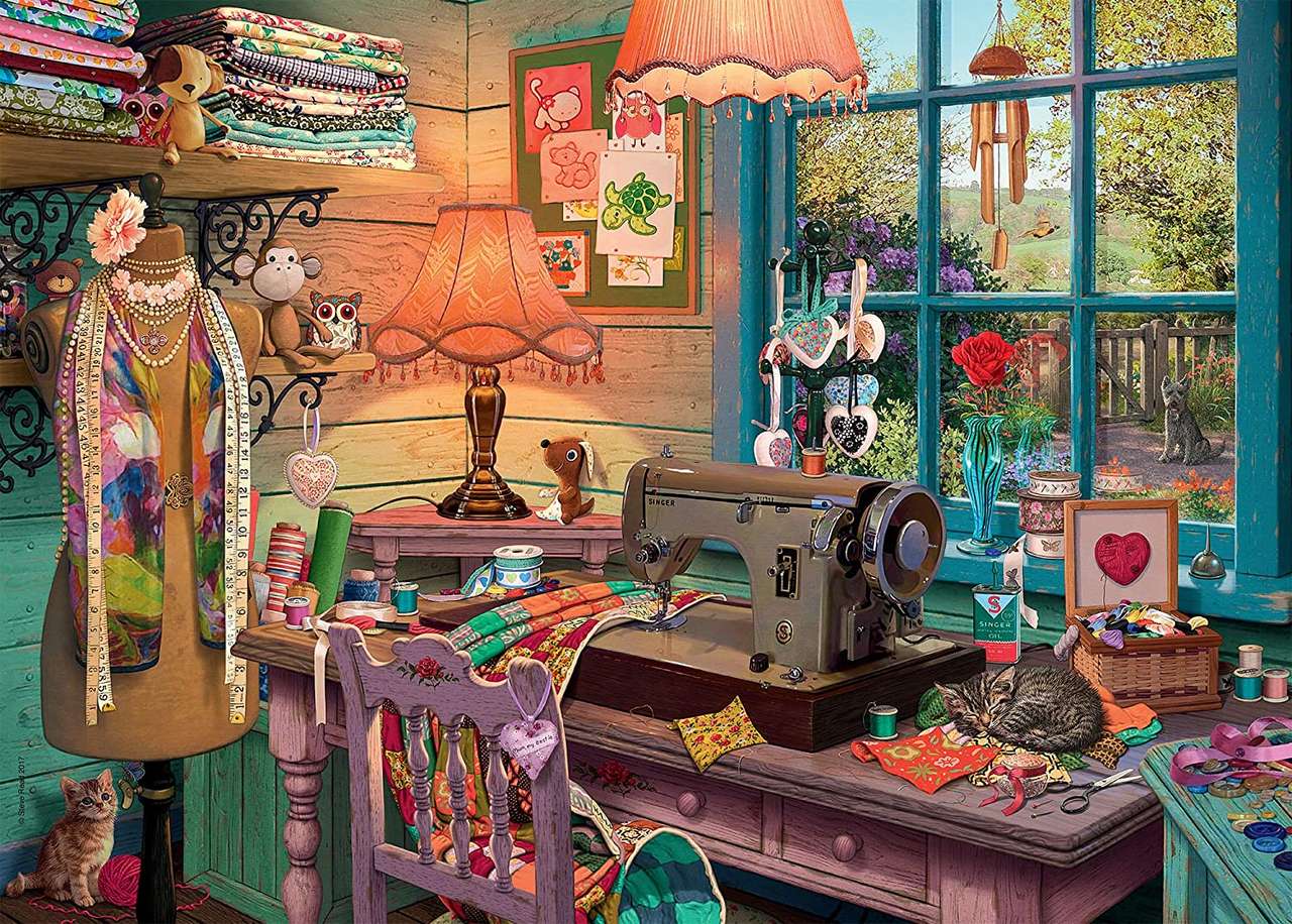 the sewing shed online puzzle